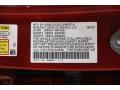 Honda Color Code R569MX Radiant Red Metallic #23 Honda Color Code R569MX Radiant Red Metallic #23