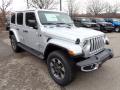 Front 3/4 View of 2023 Jeep Wrangler Unlimited Sahara 4x4 #7