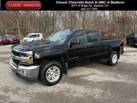 Black Chevrolet Silverado LD LT Z71 Double Cab 4x4.  Click to enlarge.