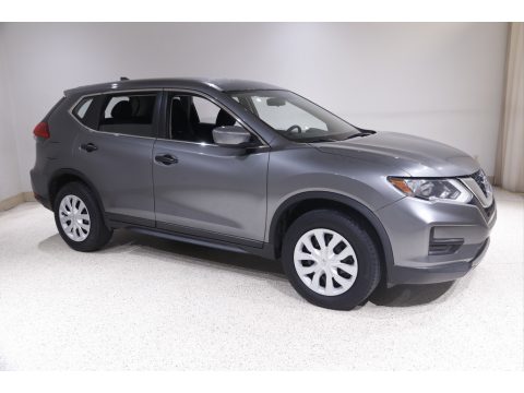 Gun Metallic Nissan Rogue S AWD.  Click to enlarge.