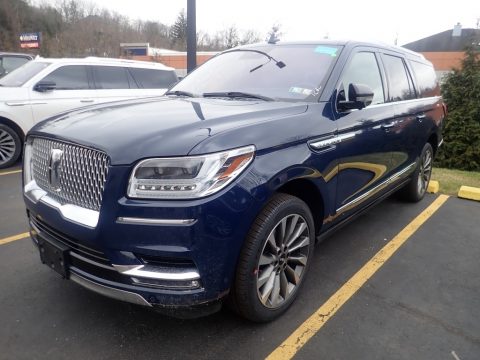 Rhapsody Blue Lincoln Navigator L Reserve 4x4.  Click to enlarge.