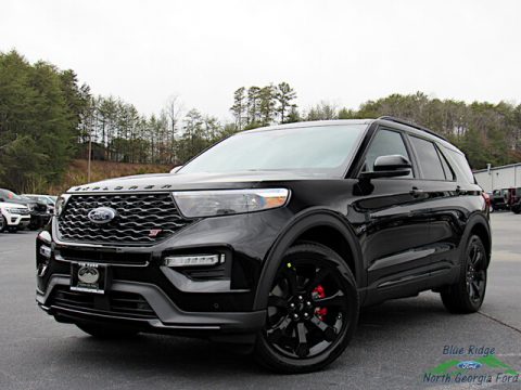 Agate Black Metallic Ford Explorer ST 4WD.  Click to enlarge.