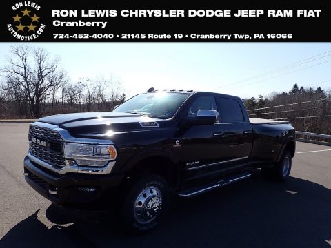 Diamond Black Crystal Pearl Ram 3500 Limited Crew Cab 4x4.  Click to enlarge.
