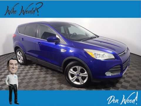 Deep Impact Blue Metallic Ford Escape SE.  Click to enlarge.