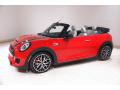 Front 3/4 View of 2020 Mini Convertible John Cooper Works #4