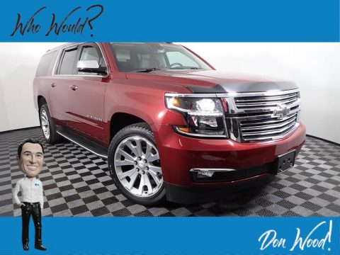 Siren Red Tintcoat Chevrolet Suburban Premier 4WD.  Click to enlarge.