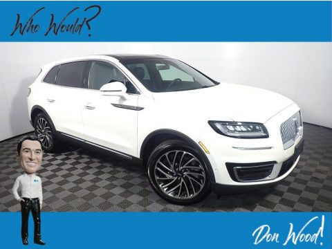 Pristine White Lincoln Nautilus Reserve AWD.  Click to enlarge.