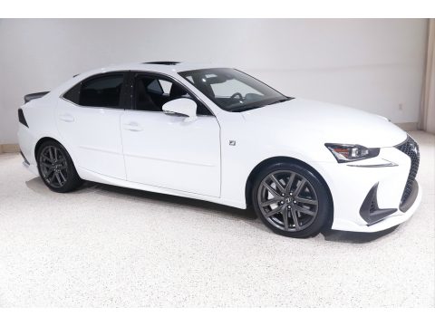 Ultra White Lexus IS 300 F Sport AWD.  Click to enlarge.