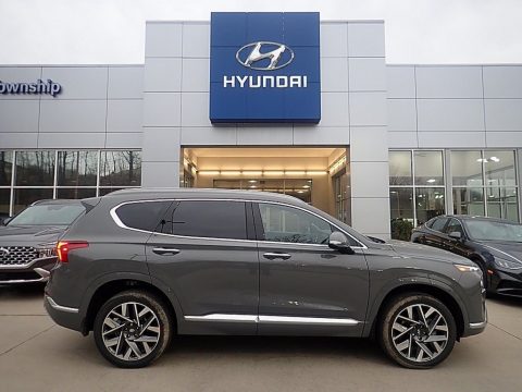 Hampton Gray Hyundai Santa Fe Calligraphy AWD.  Click to enlarge.