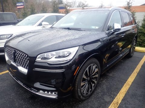 Infinite Black Lincoln Aviator Black Label Grand Touring AWD.  Click to enlarge.