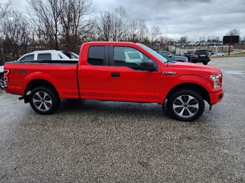 Race Red Ford F150 STX SuperCab 4x4.  Click to enlarge.