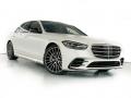 Front 3/4 View of 2023 Mercedes-Benz S 500 4Matic Sedan #2