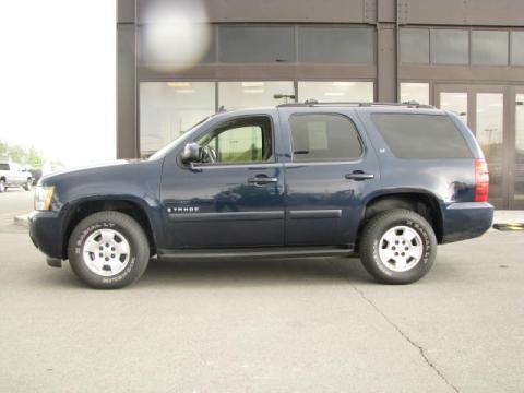 Dark Blue Metallic Chevrolet Tahoe LT 4x4.  Click to enlarge.