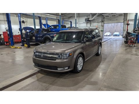 Stone Gray Ford Flex SEL AWD.  Click to enlarge.