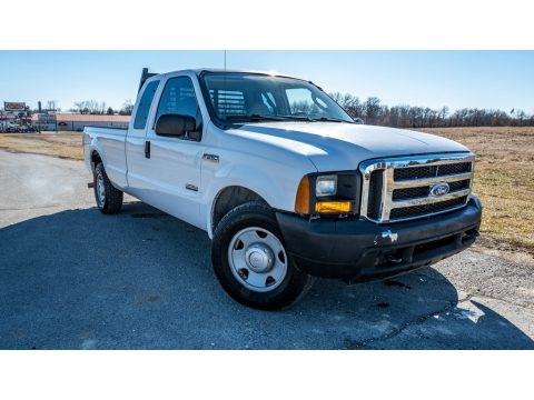 Oxford White Ford F250 Super Duty XLT SuperCab.  Click to enlarge.