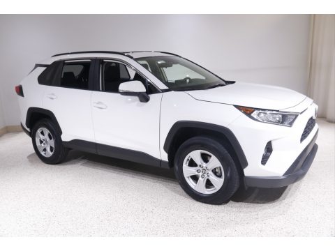 Super White Toyota RAV4 XLE AWD. Click to enlarge. Super White Toyota RAV4 XLE AWD. Click to enlarge.