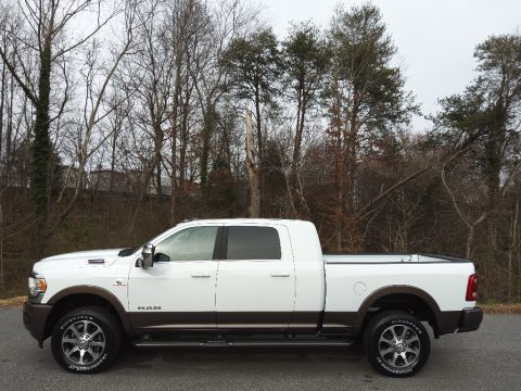 Bright White Ram 2500 Limited Longhorn Mega Cab 4x4.  Click to enlarge.