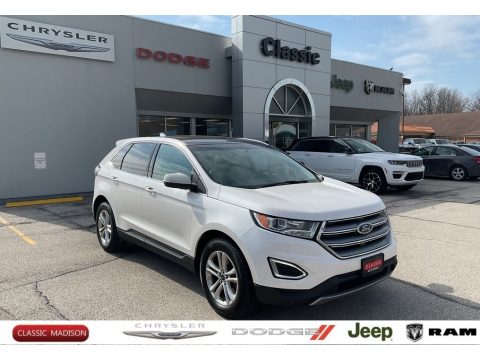 Oxford White Ford Edge SEL AWD.  Click to enlarge.