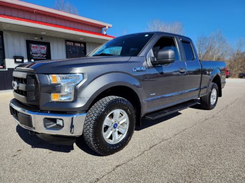 Magnetic Metallic Ford F150 XL SuperCab 4x4.  Click to enlarge.
