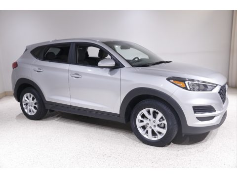 Stellar Silver Hyundai Tucson SE AWD.  Click to enlarge.