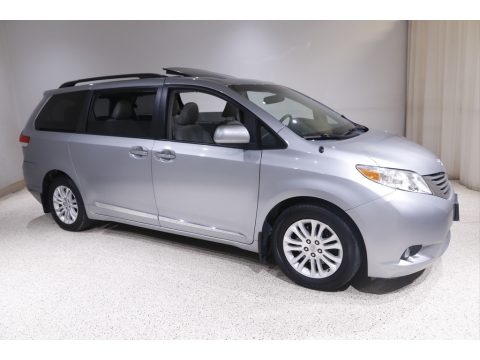 Silver Sky Metallic Toyota Sienna XLE.  Click to enlarge.