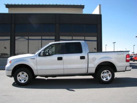 Silver Metallic Ford F150 XLT SuperCrew 4x4.  Click to enlarge.