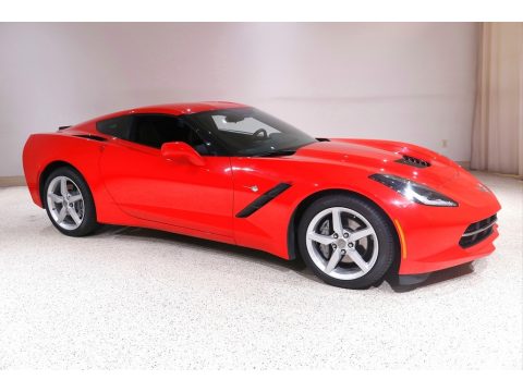 Torch Red Chevrolet Corvette Stingray Coupe.  Click to enlarge.