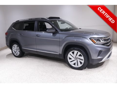 Platinum Gray Metallic Volkswagen Atlas SEL 4Motion.  Click to enlarge.