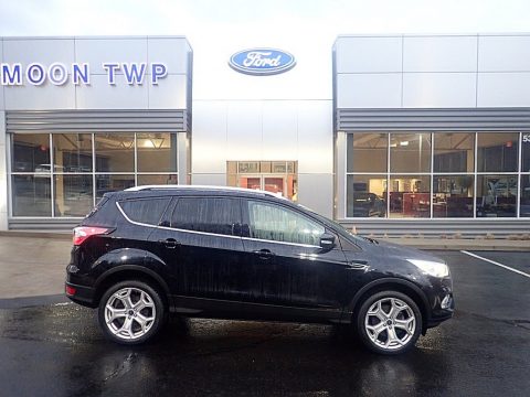 Shadow Black Ford Escape Titanium 4WD.  Click to enlarge.