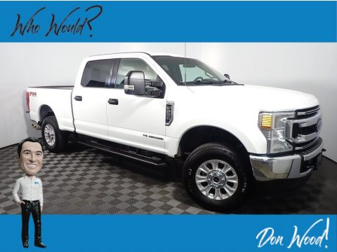 Oxford White Ford F250 Super Duty XLT Crew Cab 4x4.  Click to enlarge.
