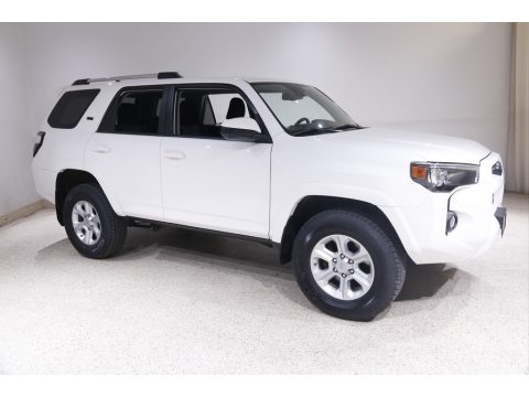 Super White Toyota 4Runner SR5 4x4.  Click to enlarge.