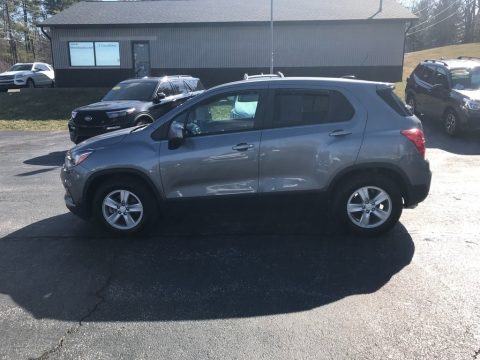 Satin Steel Metallic Chevrolet Trax LS.  Click to enlarge.