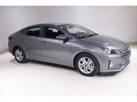 Machine Gray Hyundai Elantra SEL.  Click to enlarge.