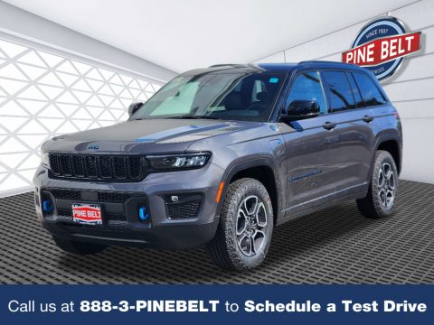 Baltic Gray Metallic Jeep Grand Cherokee Trailhawk 4XE.  Click to enlarge.