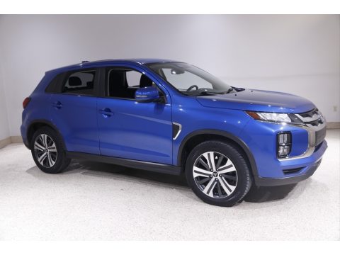 Octane Blue Metallic Mitsubishi Outlander Sport SE AWC.  Click to enlarge.