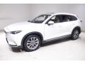 Front 3/4 View of 2020 Mazda CX-9 Grand Touring AWD #3