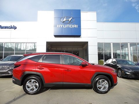 Calypso Red Pearl Hyundai Tucson SEL AWD.  Click to enlarge. Calypso Red Pearl Hyundai Tucson SEL AWD.  Click to enlarge.