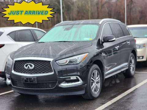 Black Obsidian Infiniti QX60 Luxe AWD.  Click to enlarge.