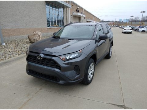 Magnetic Gray Metallic Toyota RAV4 LE AWD.  Click to enlarge.