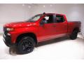 Front 3/4 View of 2021 Chevrolet Silverado 1500 Custom Trail Boss Crew Cab 4x4 #3