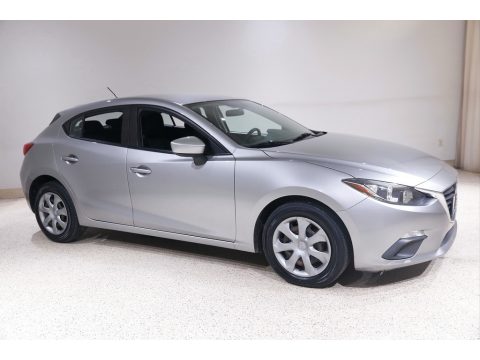 Liquid Silver Metallic Mazda MAZDA3 i Sport 5 Door.  Click to enlarge.