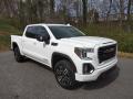 Front 3/4 View of 2021 GMC Sierra 1500 AT4 Crew Cab 4WD #5