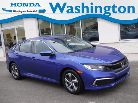 Aegean Blue Metallic Honda Civic LX Sedan.  Click to enlarge. Aegean Blue Metallic Honda Civic LX Sedan.  Click to enlarge.