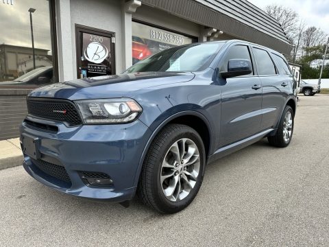 Reactor Blue Pearl Dodge Durango GT AWD.  Click to enlarge.