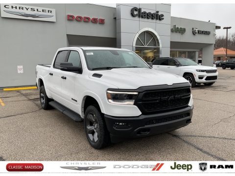 Bright White Ram 1500 Big Horn Built To Serve Edition Crew Cab 4x4.  Click to enlarge.