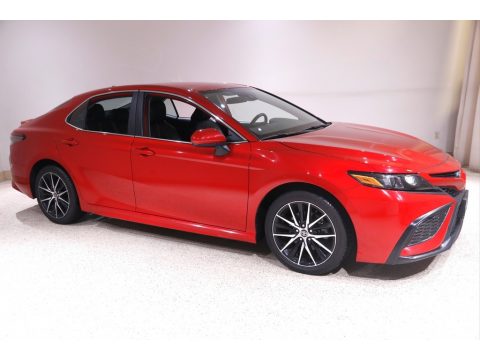 Supersonic Red Toyota Camry SE.  Click to enlarge.