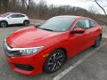 Front 3/4 View of 2016 Honda Civic LX-P Coupe #1