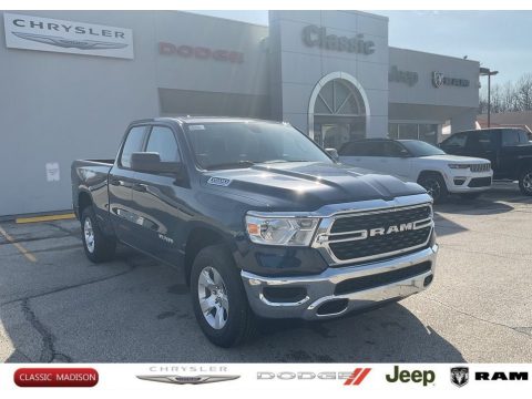 Patriot Blue Pearl Ram 1500 Big Horn Quad Cab 4x4.  Click to enlarge.