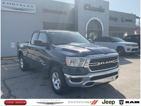 Patriot Blue Pearl Ram 1500 Big Horn Quad Cab 4x4.  Click to enlarge.