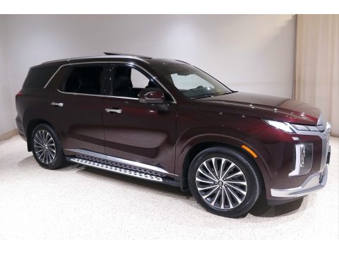 Sierra Burgundy Hyundai Palisade Calligraphy AWD.  Click to enlarge.